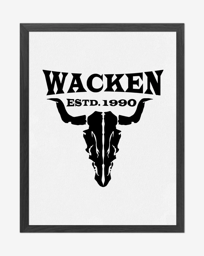 Cuadro decorativo Blanco de Wacken N