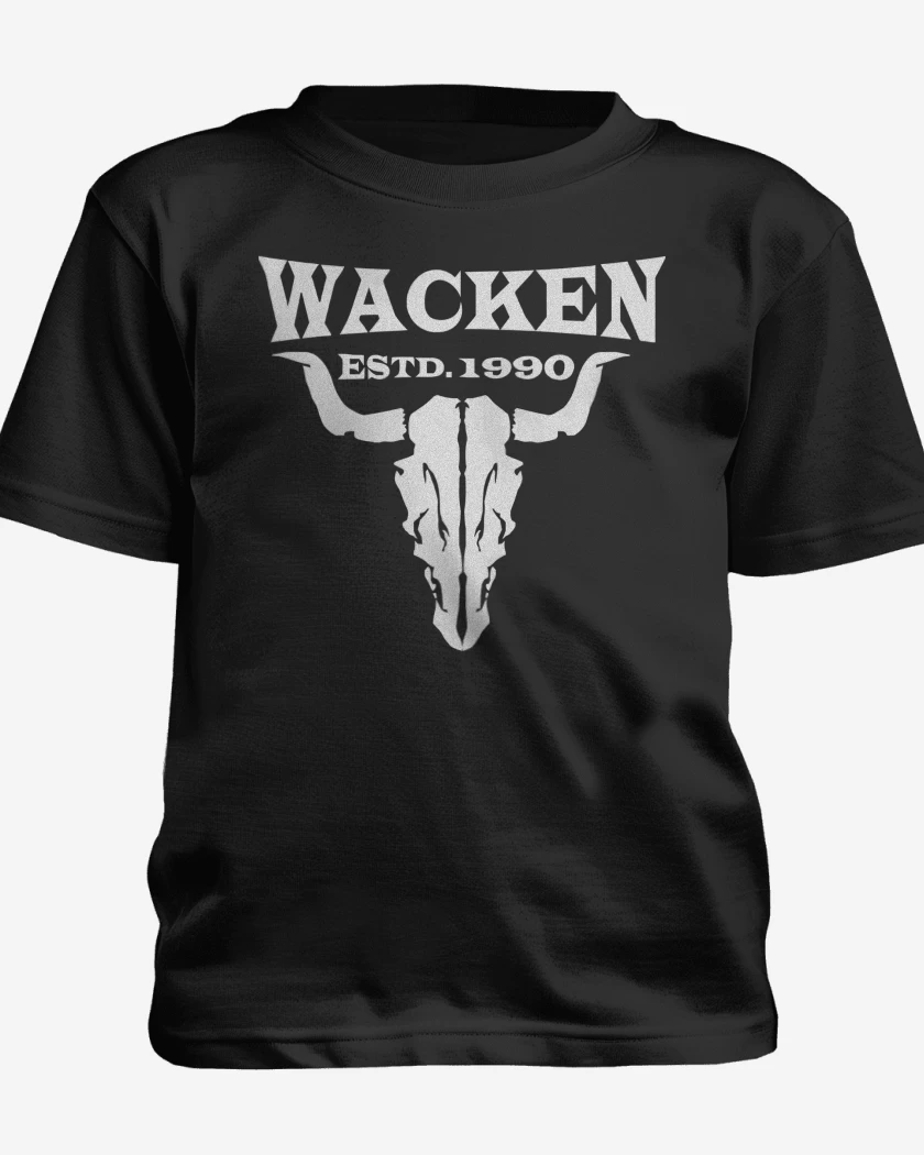 Polera de niño Negro de Wacken 