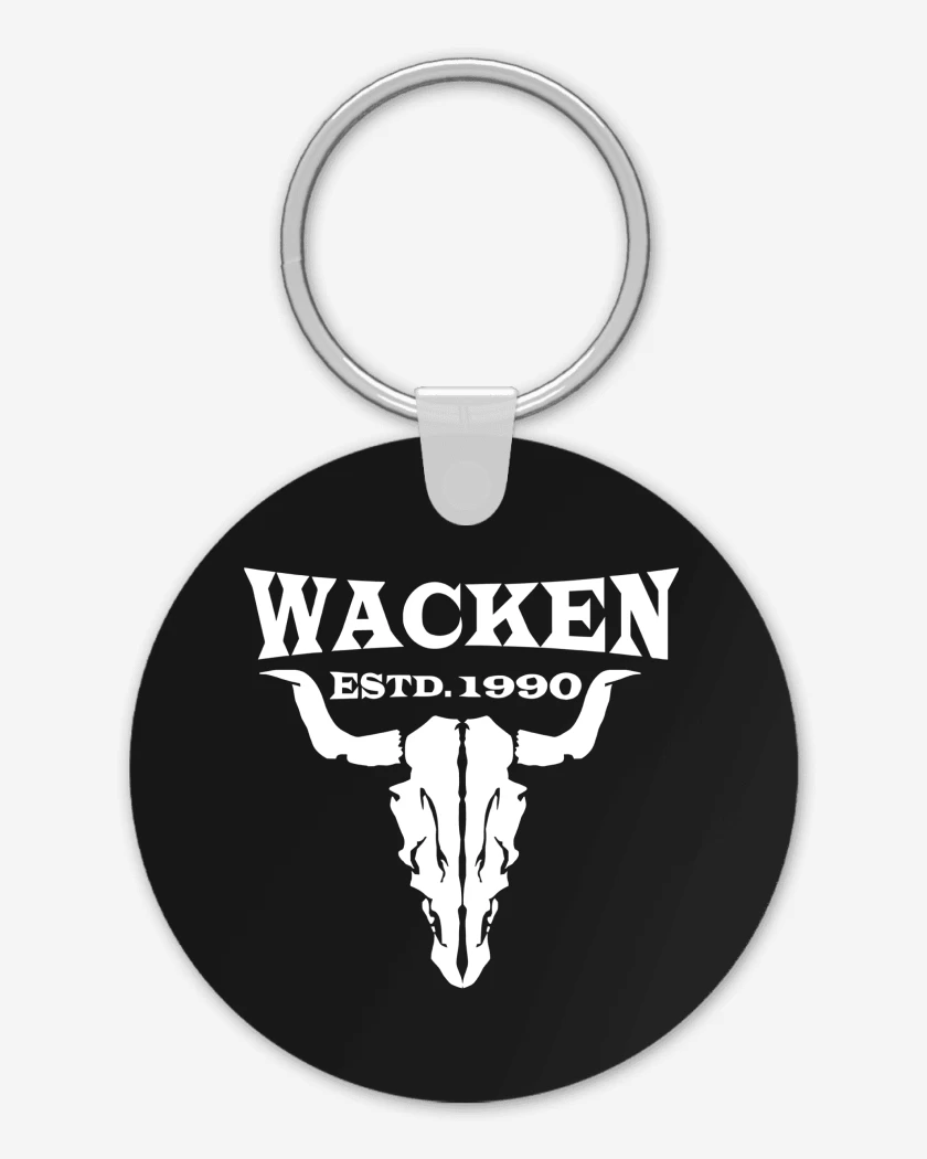 Llavero Negro de Wacken 