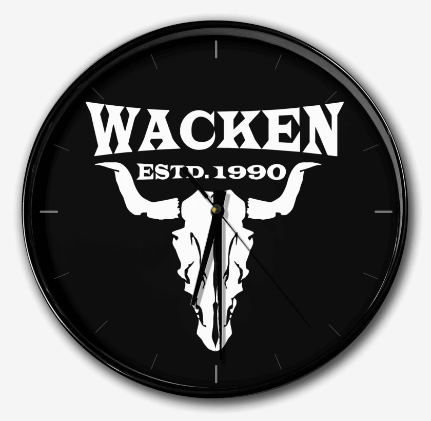 Reloj Negro de Wacken 