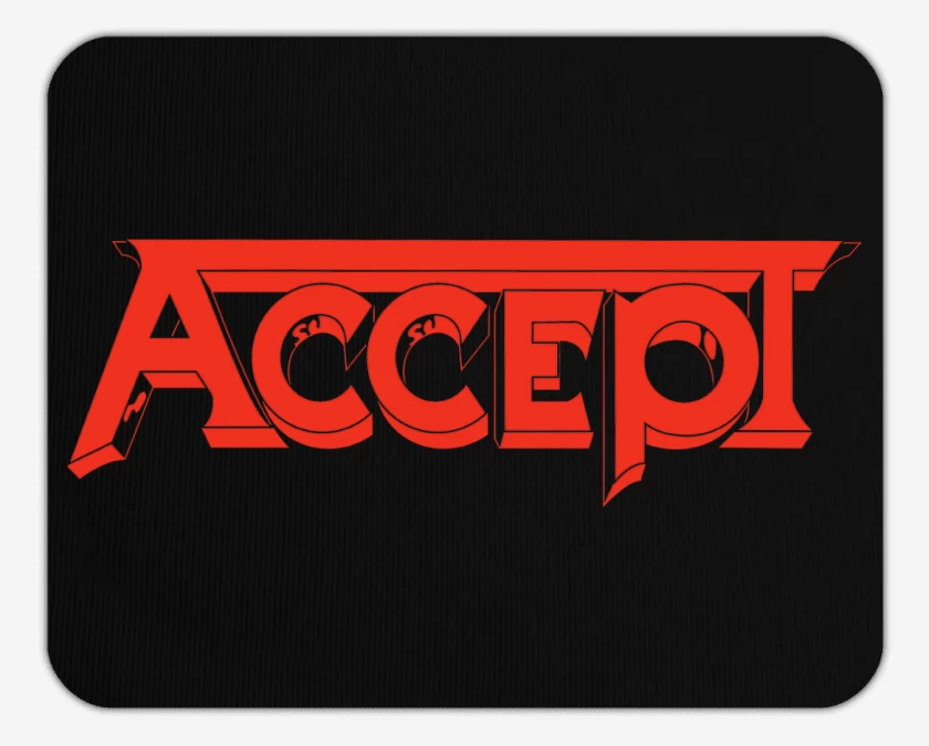 Mousepad Accept Logo