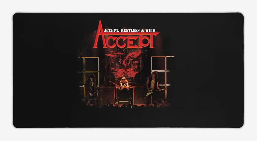 Mouse pad Gamer Accept Restless & Wild