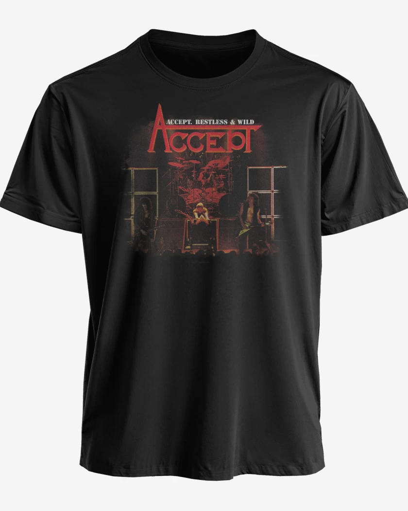 Polera premium Accept Restless & Wild