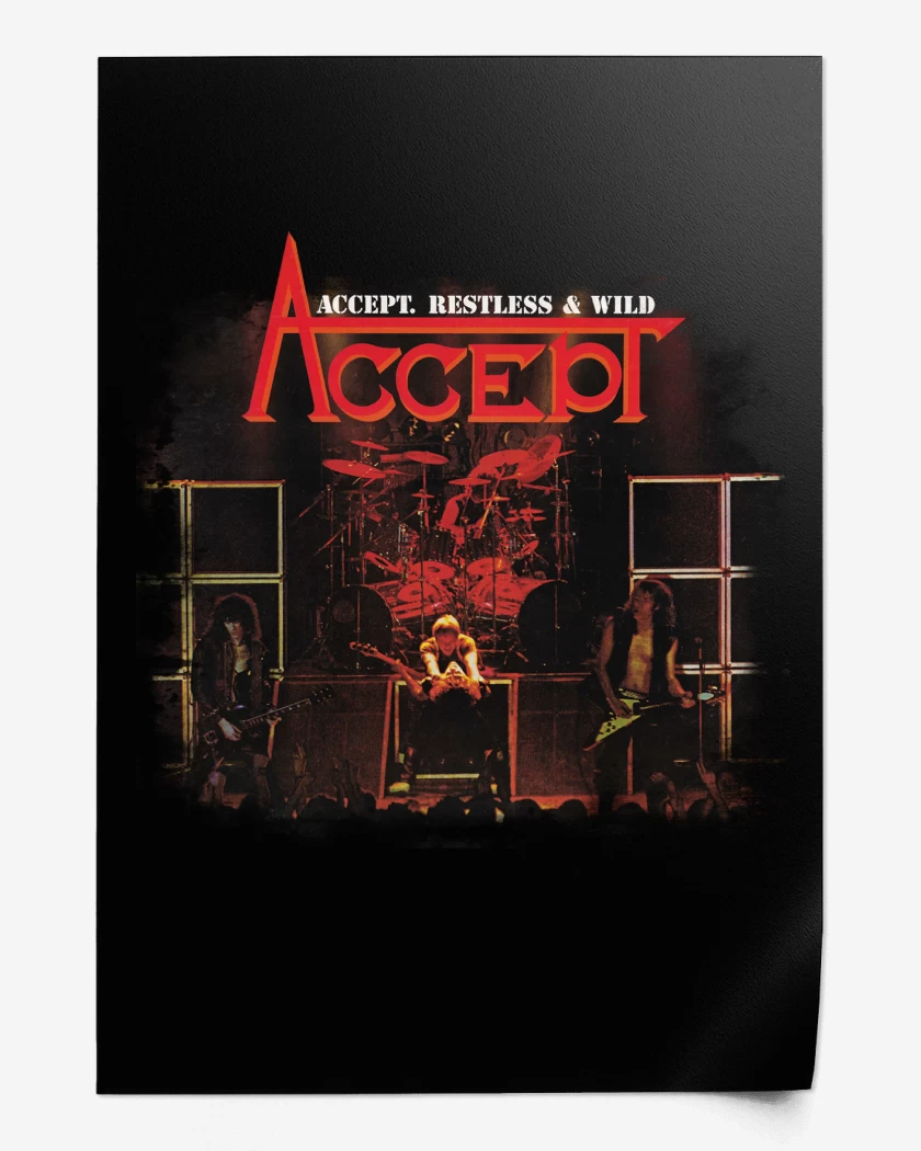 Print Accept Restless & Wild