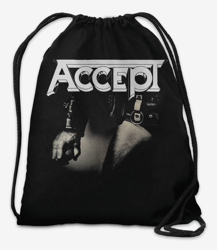 Mochila Negro de Accept Balls to the Wall