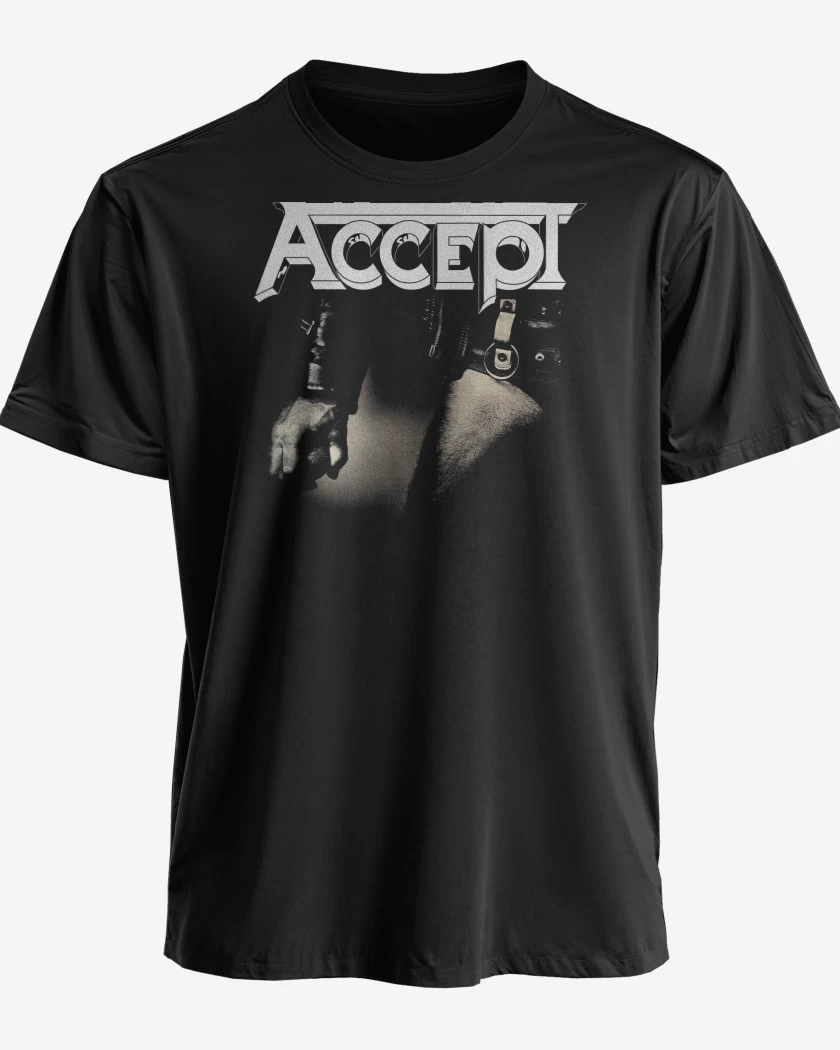 Polera premium Negro de Accept Balls to the Wall