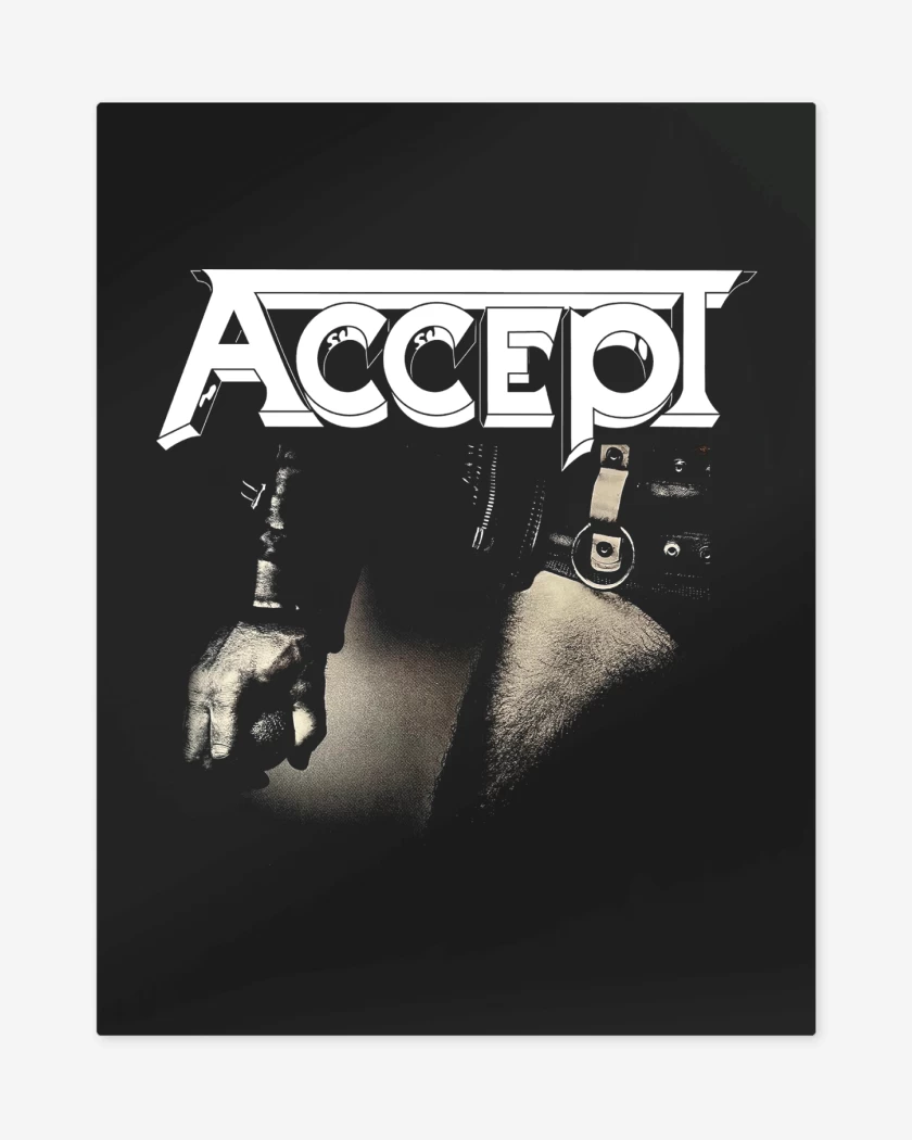 Print metalico Accept Balls to the Wall