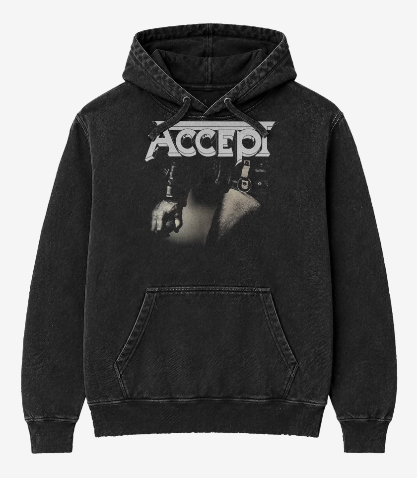 Poleron Canguro Acid Wash Accept Balls to the Wall