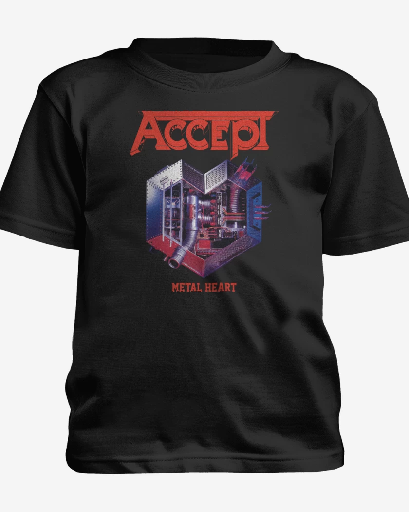 Polera de niño Accept Metal Heart