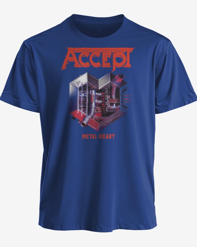 Polera Accept Metal Heart