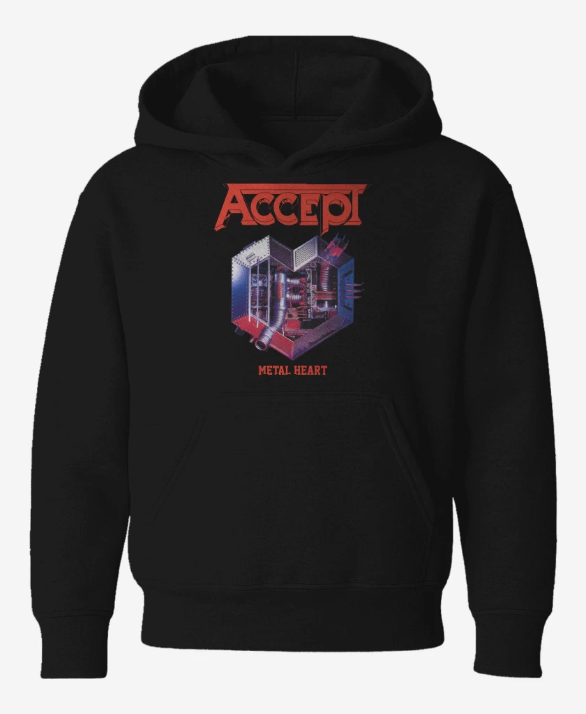 Poleron de niño Accept Metal Heart