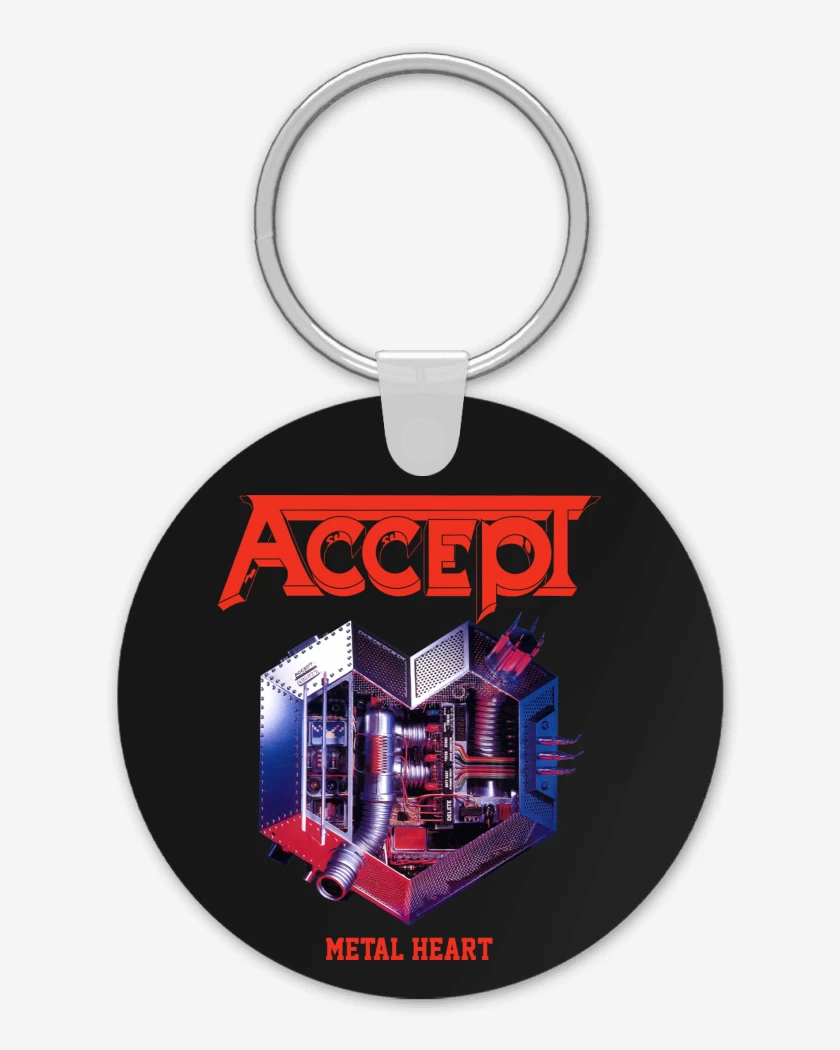 Llavero Accept Metal Heart