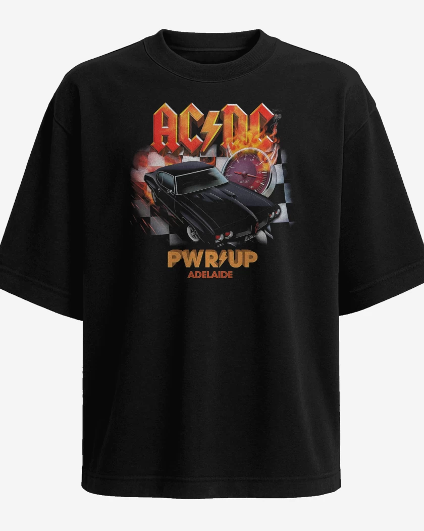 Polera Oversize AC DC Adelaide