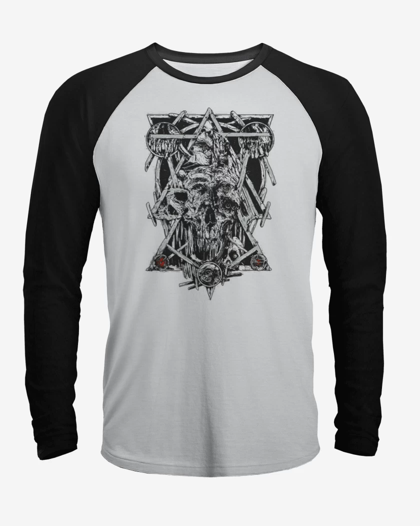 Polera Raglan Circles and triangles