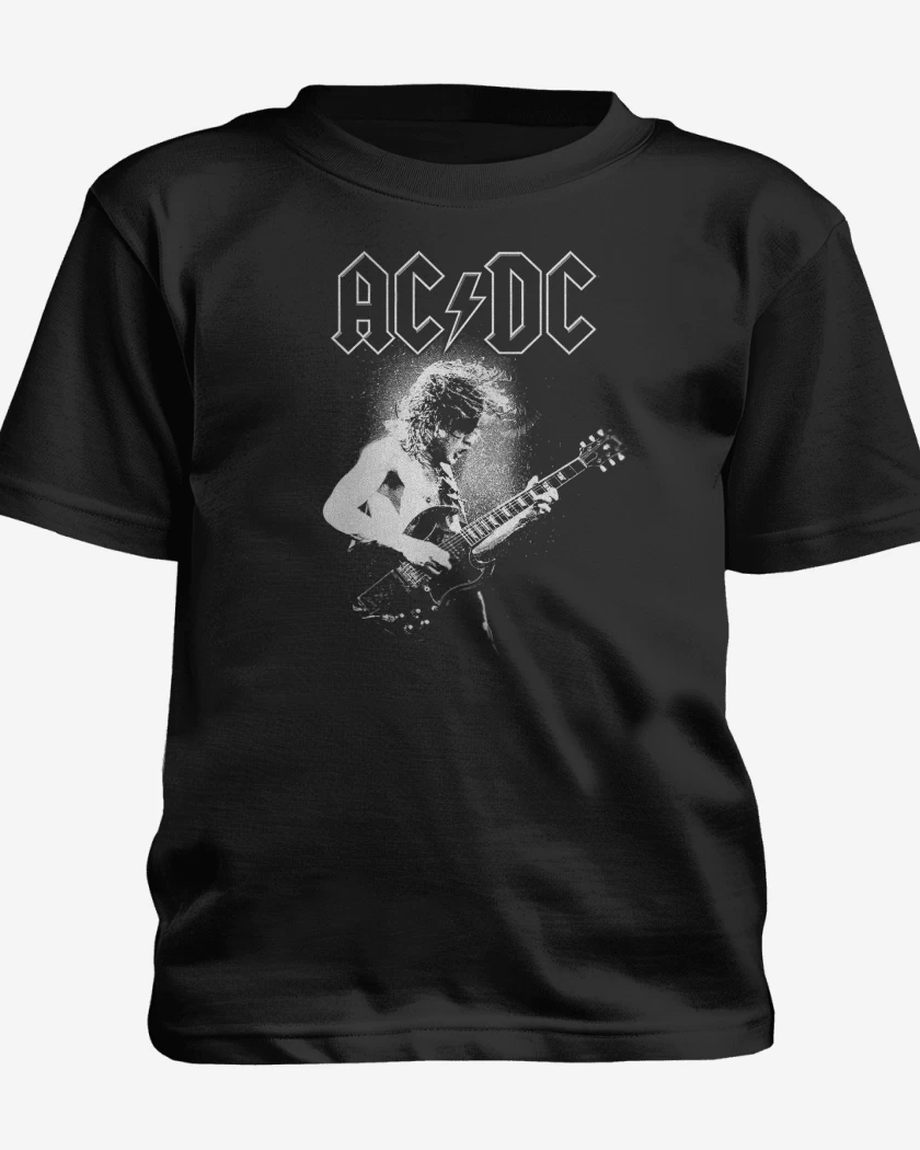 Polera de niño Negro de AC DC ANGUS