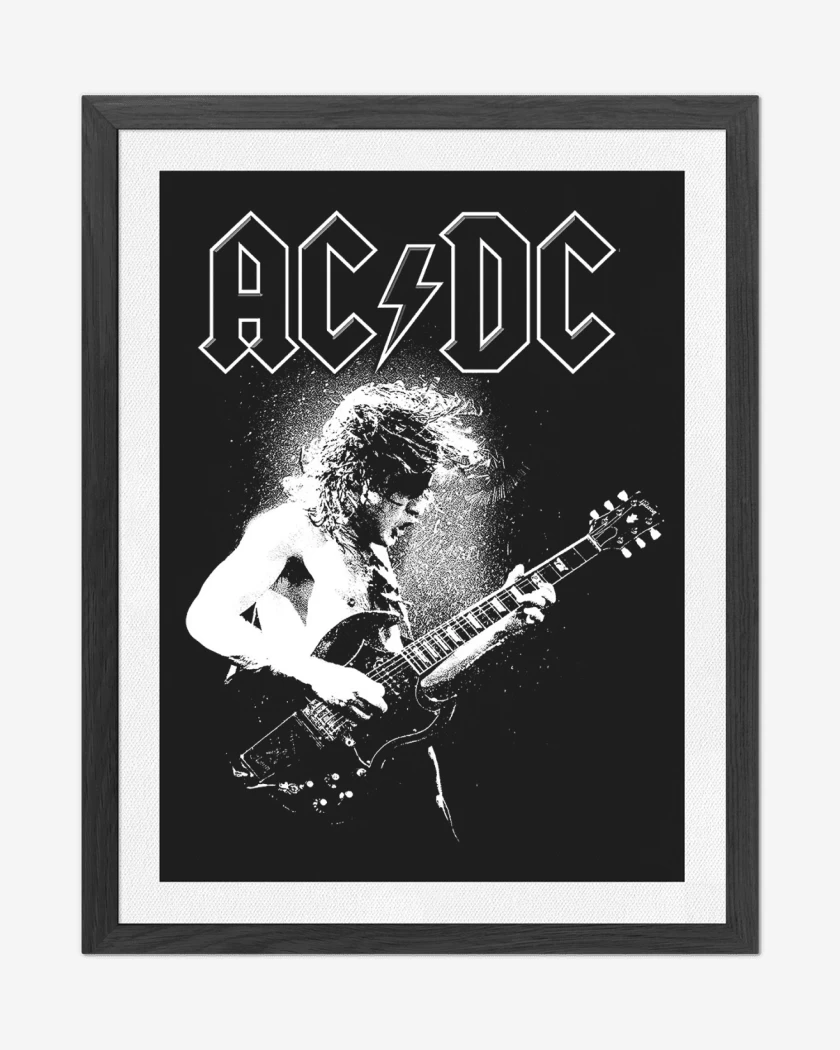 Cuadro decorativo AC DC ANGUS
