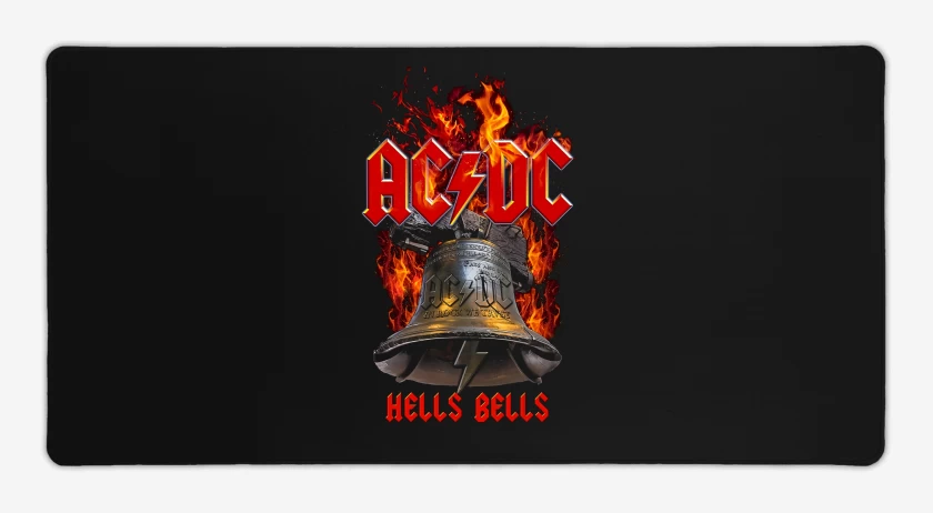 Mouse pad Gamer AC DC HELLS BELLS