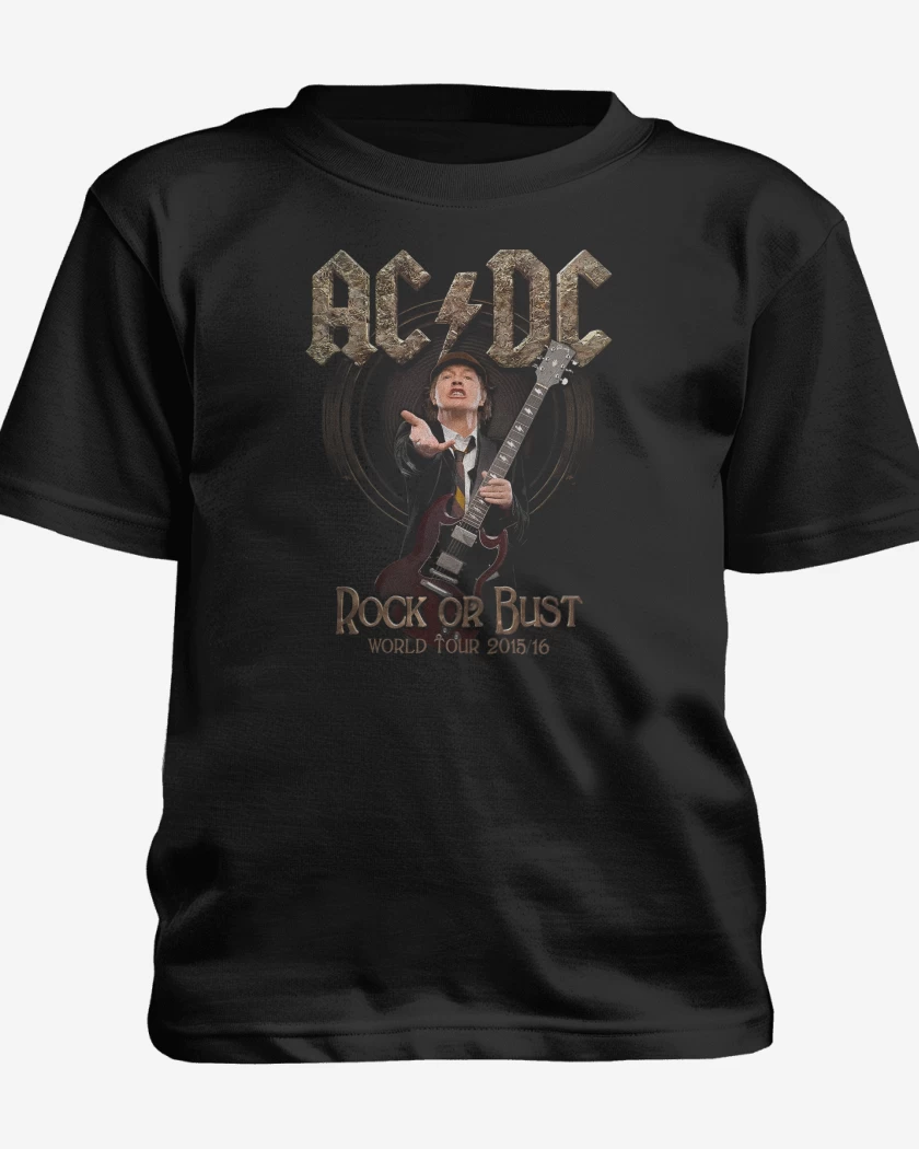 Polera de niño AC DC ROCK OR BUST