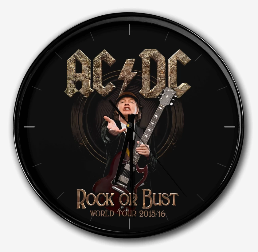 Reloj AC DC ROCK OR BUST