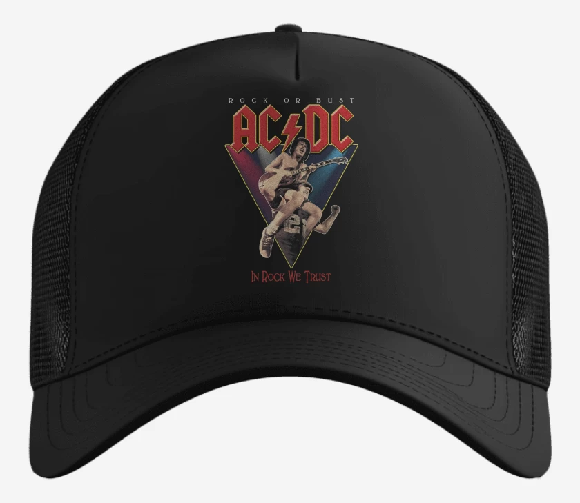 Gorro AC DC IN ROCK WE TRUST