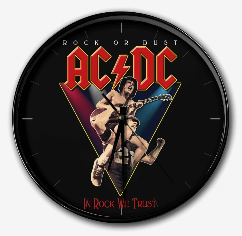 Reloj AC DC IN ROCK WE TRUST