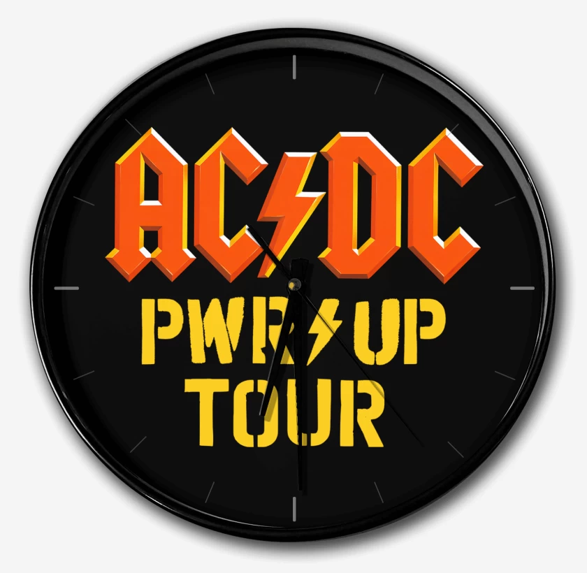 Reloj AC DC PWR UP TOUR
