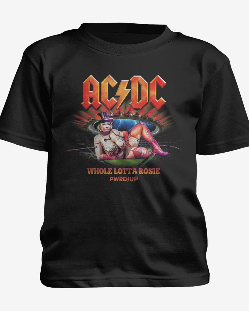 Polera de niño AC DC Whole Lotta Rosie 