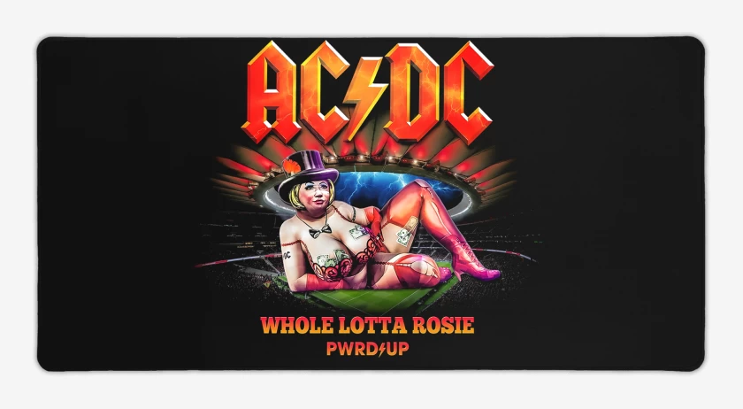 Mouse pad Gamer AC DC Whole Lotta Rosie 