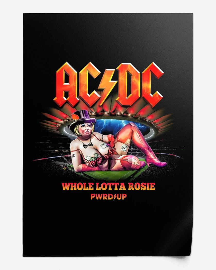 Print AC DC Whole Lotta Rosie 