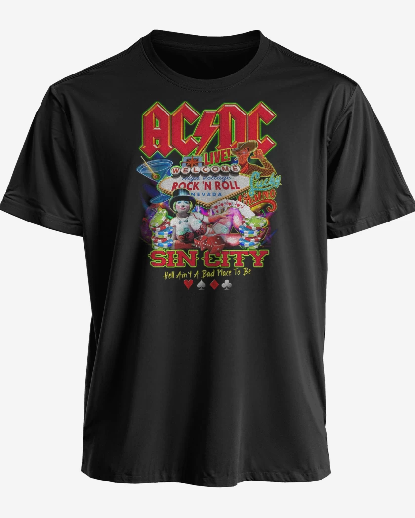 Polera AC DC SIN CITY