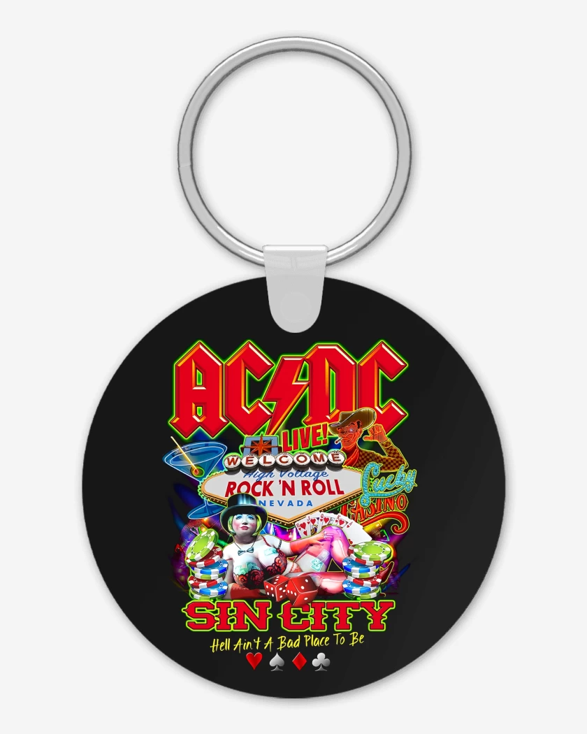 Llavero AC DC SIN CITY