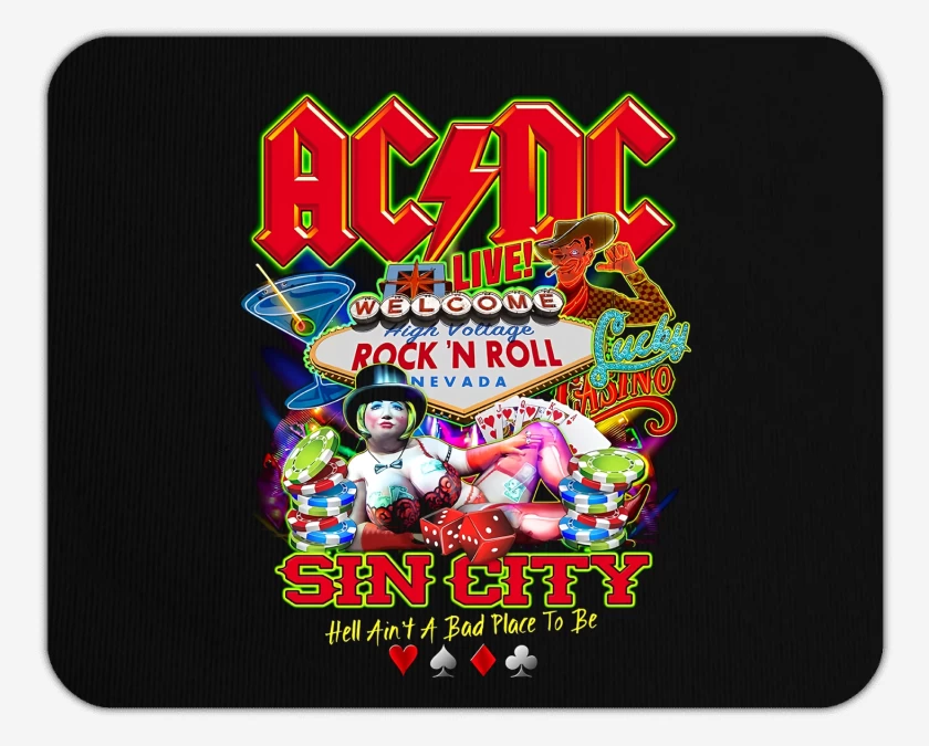 Mousepad AC DC SIN CITY