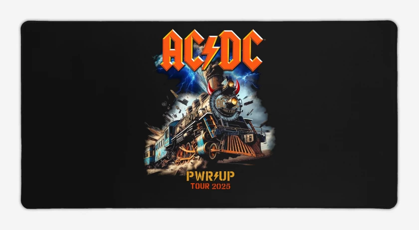 Mouse pad Gamer AC DC ROCK N ROLL TRAIN
