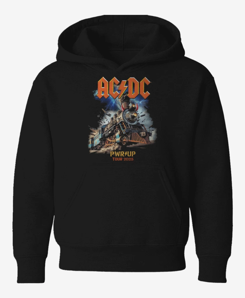 Poleron de niño AC DC ROCK N ROLL TRAIN