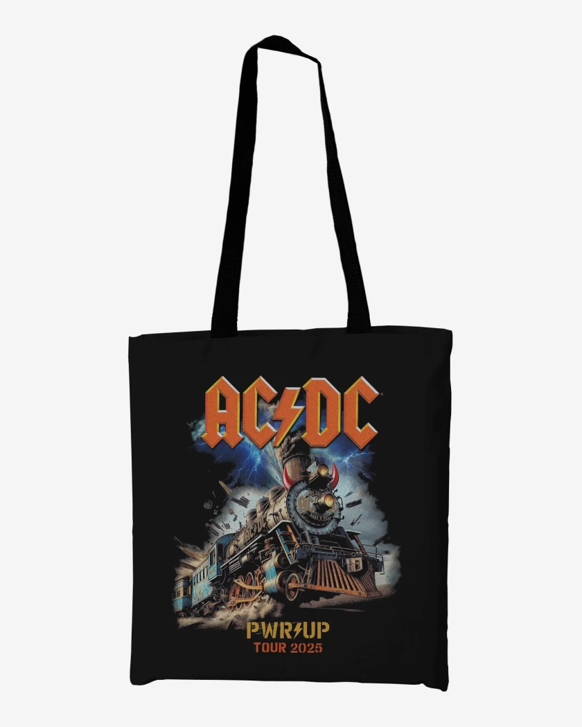 Totebag AC DC ROCK N ROLL TRAIN