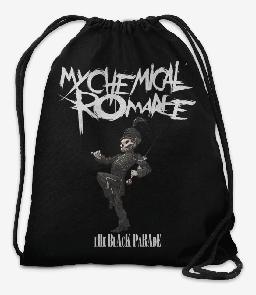 Mochila Negro de My Chemical Romance The Black Parade