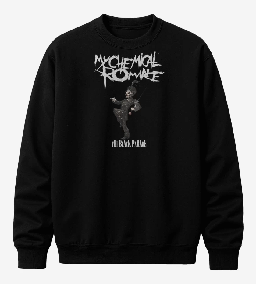 Poleron polo Negro de My Chemical Romance The Black Parade