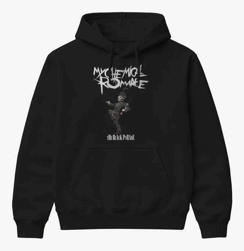 Poleron Canguro básico Negro de My Chemical Romance The Black Parade