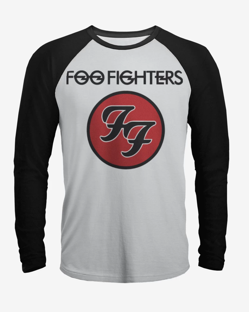 Polera Raglan Foo Fighters - Logo