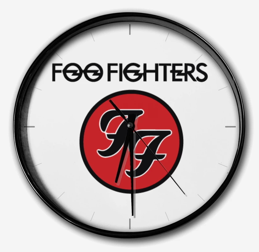 Reloj Blanco de Foo Fighters - Logo