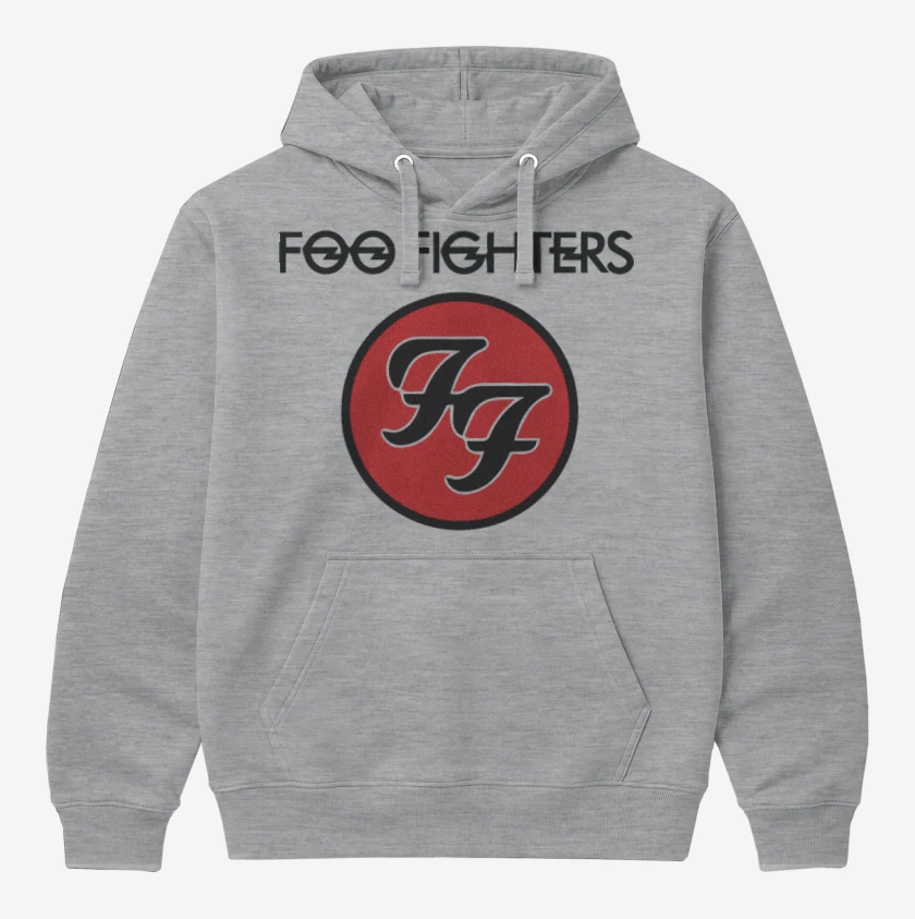 Polerón Canguro Foo Fighters - Logo