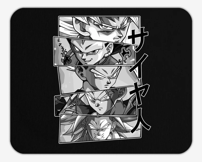 Mousepad Heroes Saiyajines 