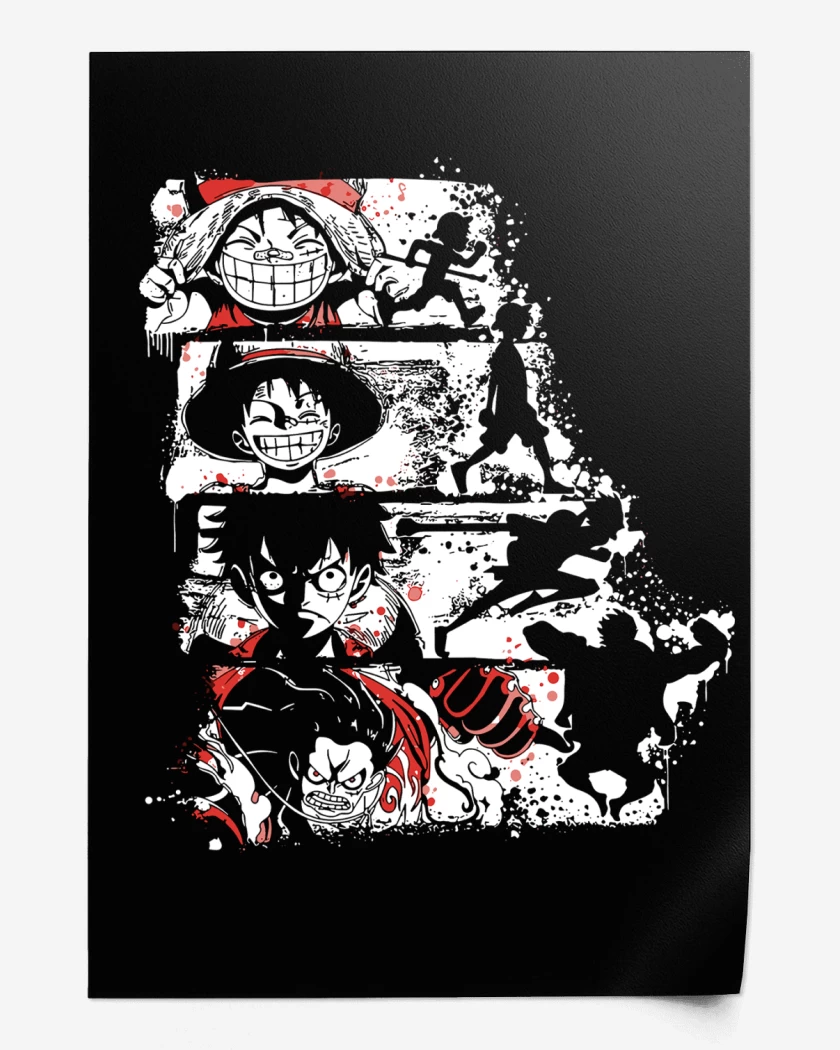 Print Luffy Gears