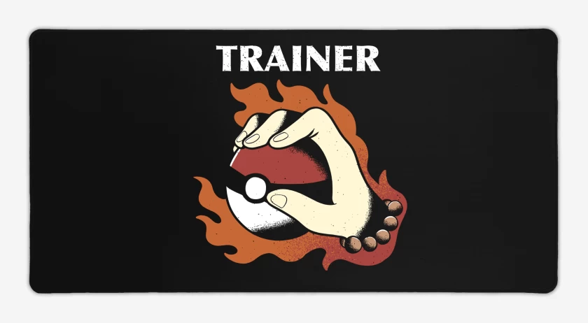Mouse pad Gamer Entrenador Pokemon