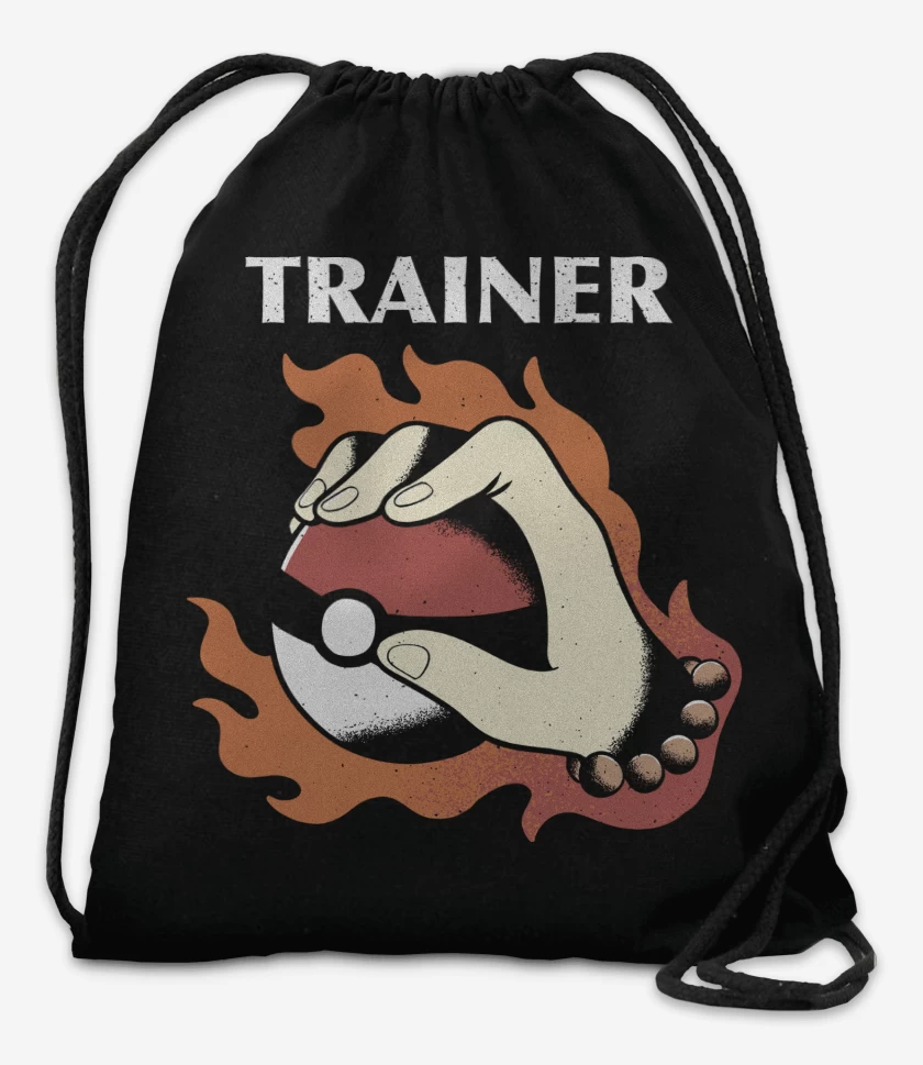 Mochila Negro de Entrenador Pokemon