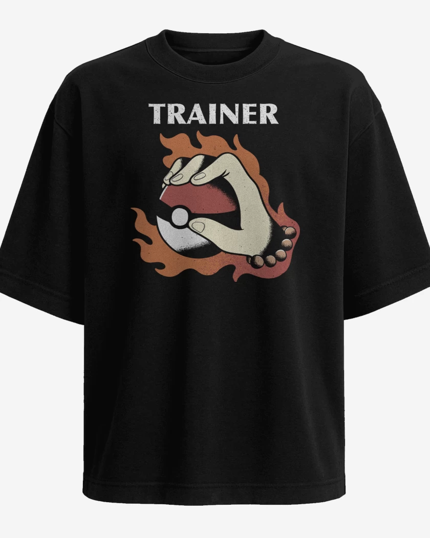 Polera Oversize Entrenador Pokemon