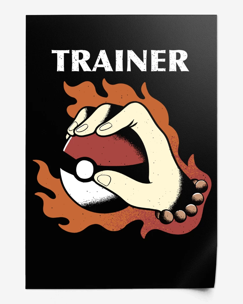 Print Entrenador Pokemon