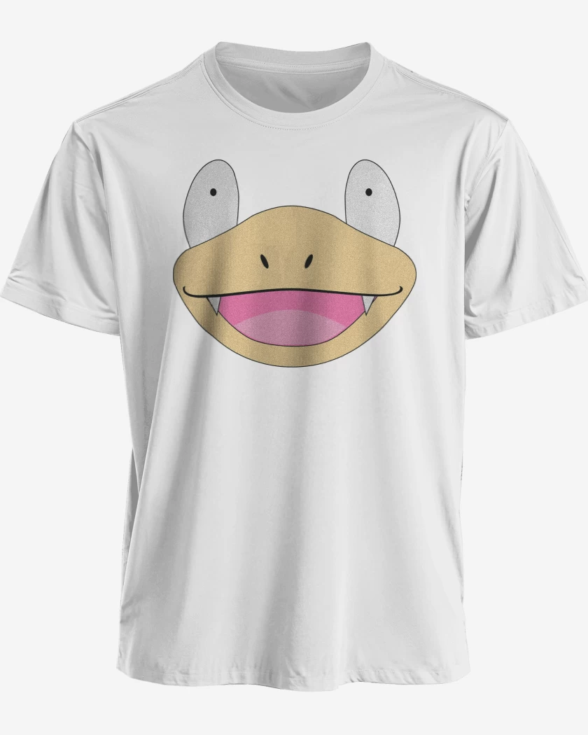 Polera premium Blanco de Slowpoke Face