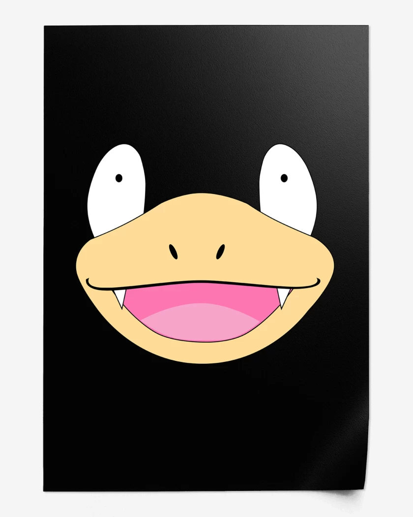 Print Slowpoke Face
