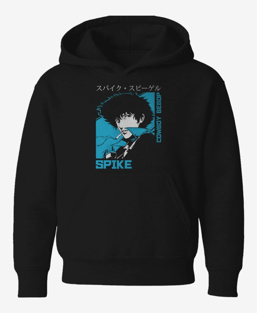Poleron de niño Negro de Cowboy Bebop Spike